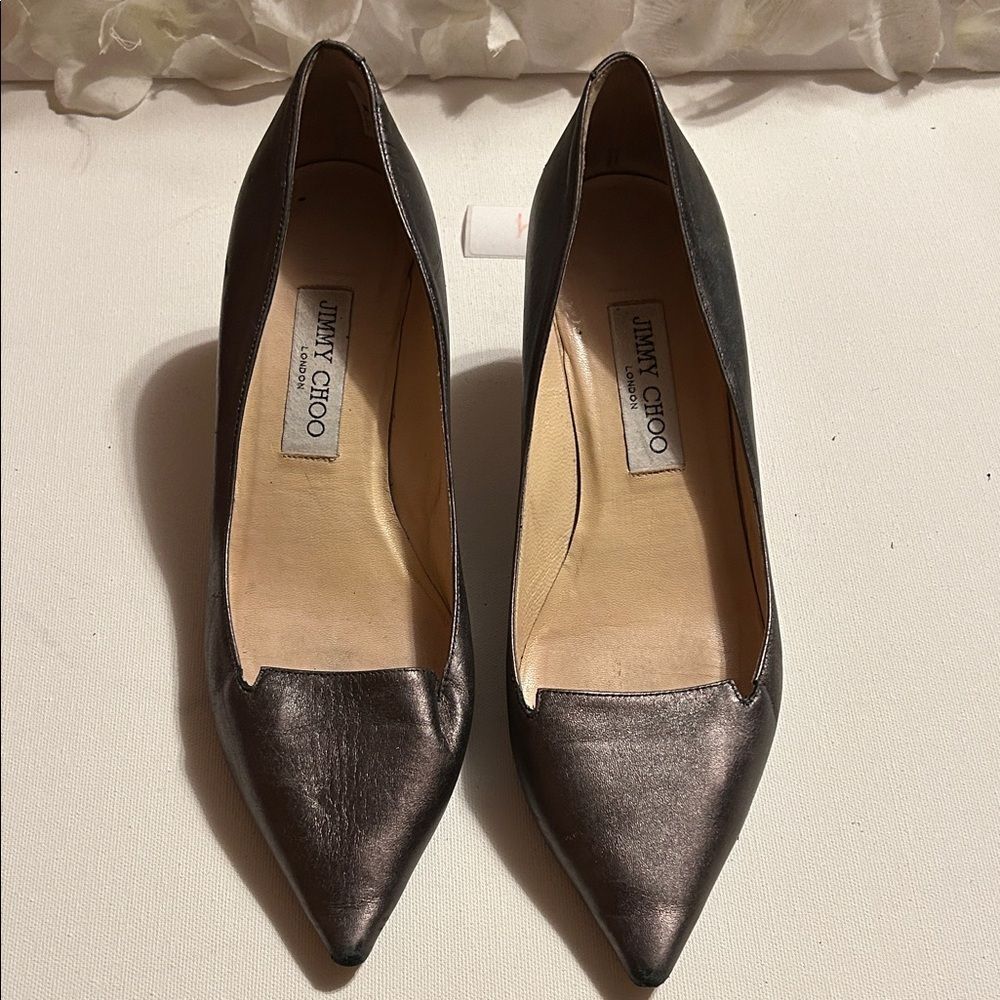 Jimmy Choo Women's Silver Heels